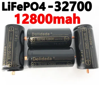 Originál Značky 32700 12800mAh 3.2 V lifepo4 Nabíjateľná Batéria Professional Lithium Železa Fosfát Batérie so skrutkou