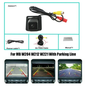 Zálohovanie Chodu parkovacia Kamera pre Mercedes Benz W204 W212 W221 S Cl Nepremokavé Nočné Videnie, Hd Ccd 170 Stupňov