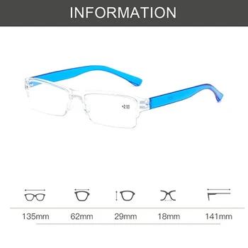 CRSD Námestie Čítanie Glassses Presbyopic Okuliare Prenosné Ultralight Presbyopia Okuliare Pre Mužov, Ženy +1+1.5+2+2.5+3+3.5+4