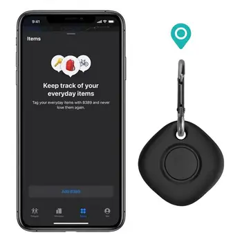 ForSamsung Galaxy SmartTag Locator Tracker Prípade Keychain Anti-stratil Kryt Rukáv Ochranné puzdro Pre Inteligentnú Značku Trackers, Držiteľ