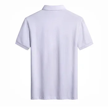 Letné plus veľkosť polo tričko mužov 5XL 6XL 7XL 8XL Poprsie 140 cm Voľné polo tričko pre mužov, 3 farby