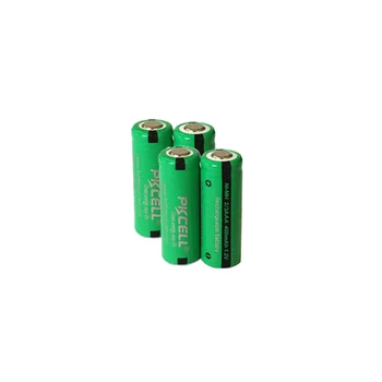 10pcs 2/3 aaa batérie 400mah 1.2 v 2 3 aaa nimh nabíjateľné batérie flat top pre solárne svetlo hračky