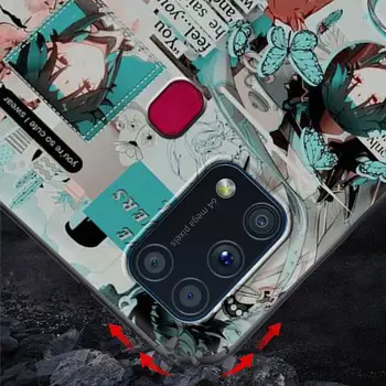 Genshin Vplyv Anime Telefón Puzdro Pre Samsung Galaxy M51 M31 M31s M30 M21 M11 M01 F41 A9 A7 2018 Kryt Plášťa