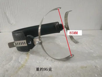 DIY Full Metal Headset hlavy lúča Kovové hlavy lúča hlavový most 85mm 95 mm 100mm 105mm 110 mm 115mm