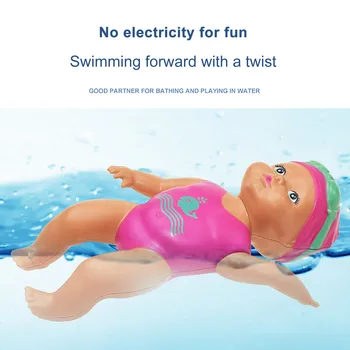 Vodné Fun Bazén Pre Vodotesné Elektrické Bábika Najlepšie-darček Hračka na Kúpanie Vody Bábika Spoločné Hnuteľného Vzdelávacie Hračky Pre Deti,