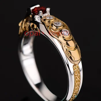 LOL Hra Khada Jhin 925 Sterling Silver Ring Pre Mužov, Prstene, Šperky Narodeninám Darčeky Pre Priateľa Cosplay Príslušenstvo