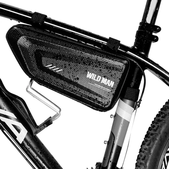WILD MAN Cyklistické tašky Dopredu Trubky Rámu Taška Hard Shell Rainproof Horský MTB Bicykel Trojuholník Puzdro Cyklistické Príslušenstvo