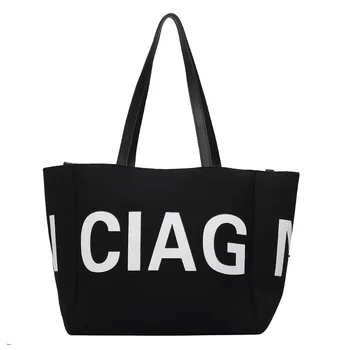 Plátno tote taška cez rameno pre ženy, luxusné značky kabelky dizajnér crossbody vedro tašky veľkú kapacitu nakupovanie bageta Taška