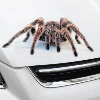 Cool 3D Stenové Nálepky Zvieratá Spider Gecko Scorpions Vinyl na Stenu Odtlačkový Nálepky, Auto, Motocykel Kryt Škrabance Dekor pre Domáce Autá