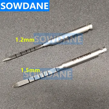 Zubné Lance Vŕtať Implantát Rýľ Pilotný Výcvik s označením 1.2 mm/1,5 mm, Zubné Chirurgické nástroje Lab Nástroj 2.35 mm Nižšej Rýchlosti