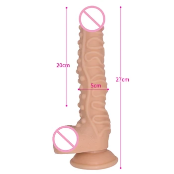 Dildo realistického veľký péro umelý penis obrie dilda pre ženy prísavky erotické hračky pre dospelých, sexuálne hračky, super obrovský mäkké hračky