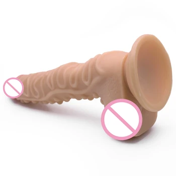 Dildo realistického veľký péro umelý penis obrie dilda pre ženy prísavky erotické hračky pre dospelých, sexuálne hračky, super obrovský mäkké hračky
