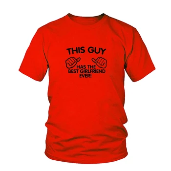 Vtipné TENTO CHLAP MÁ NAJLEPŠIE KAMARÁTKY NIEKEDY List Tlač bavlnené Tričko Pre mužov chlapec priateľ Top Tee Grafické Grunge Tumblr