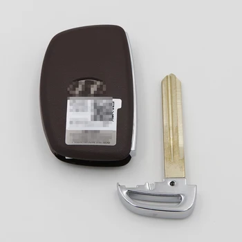 Auto Keyless Entry Diaľkové Tlačidlo s PCF7945 Čip Frekvencia 433Mhz pre Hyundai IX35 Intelligent Smart Remote Kľúč