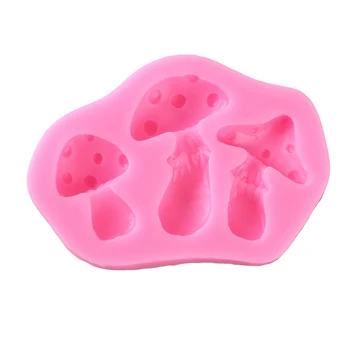 Huby Tvar Silikónové Fondant Mydlo 3D Tortu Formy Cupcake Želé Cukríky, Čokoládové Dekorácie Pečenie Nástroj Formy