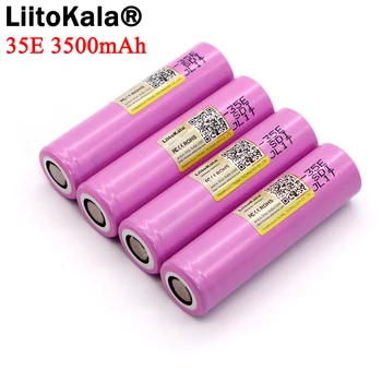 1pcs Liitokala Pôvodné INR18650-35E 3,7 V 3500mAh Max 13A Vybíjania Batérie Pre Baterku batérie