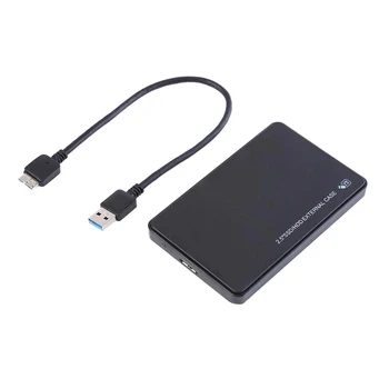 2.5 palcový HDD SSD Prípade, Sata do USB 3.0 Externý Adaptér Kryt Prípade, Podpora Až Prenos Údajov Backup Tool For PC, Notebook
