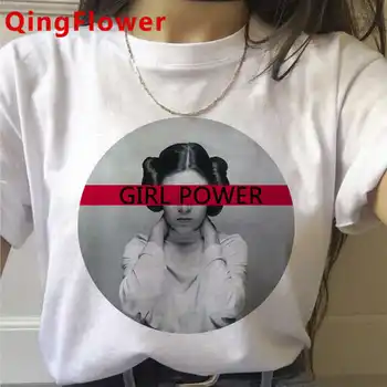 Feministické Feminism Dievča Moc t-shirt ženy tlač grunge biele tričko top tees t shirt harajuku