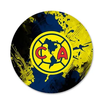 Klub Amerika Logo Designer Odznak Brošňa Pin Príslušenstvo Pre Oblečenie Batoh Dekorácie, darčeky