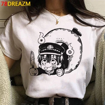 Wc Viazaný Hanako Kun tričko žena harajuku kawaii tlač grunge 2020 japonský top tees tričko plus veľkosť estetické