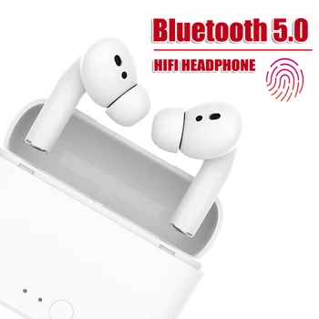 TWS Bluetooth 5.0 Slúchadlá Zníženie Hluku Bezdrôtové Stereo Slúchadlá Športové Headset, Handsfree Slúchadlá S Nabíjanie Box