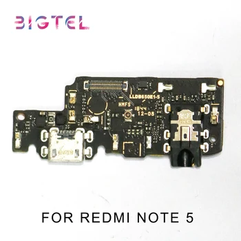 5 Ks/Veľa Pre Xiao Redmi Poznámka 5 Note5 USB Nabíjací Port Konektor Doku Predstavenstva Častí Flex Kábel Mikrofónu Mic