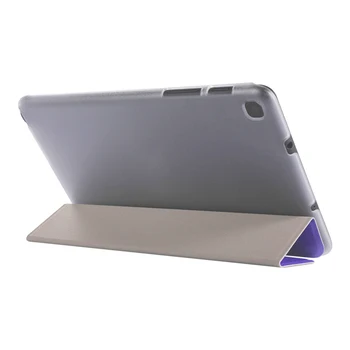 Ultra Tenké Hodváb vzor obal Pre Samsung Galaxy Tab A7 Lite 8.7 2021 SM-T220 SM-T225 Flip Stojan Priehľadný zadný kryt