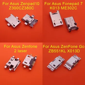 50pcs Pre ASUS Zenpad 10 Z300C Z300CG P023 8.0 Z380 Z380 Z380C Fonepad 7 ME372CG K013 Micro USB Nabíjanie Zásuvka Konektor Port