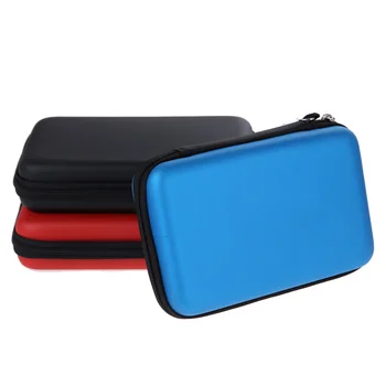 EVA puzdro, Vrecko pre Nové 3DS XL 3DS LL 3DS XL Skladovacie puzdro pre Nintendo Puzdro Ťažké Tašky s Popruhom Červená/Modrá/Čierna