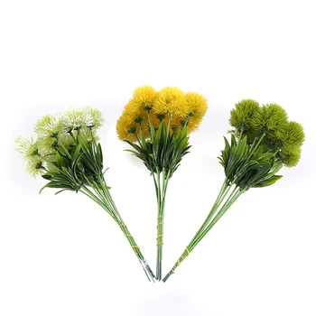 10pcs Európskej Simulácia Púpava Umelý Kvet Domova Imitácia Falošné Kvet pre Záhradné Rastliny Ruke Drží Kvet