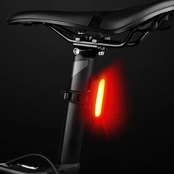 Požičovňa bicyklov Svetlo LED predné svetlo zadné svetlo Zadné Ostrohové Výstraha jazda na Bicykli Prenosné Svetlo USB Nabíjateľná Baterka Bicykli