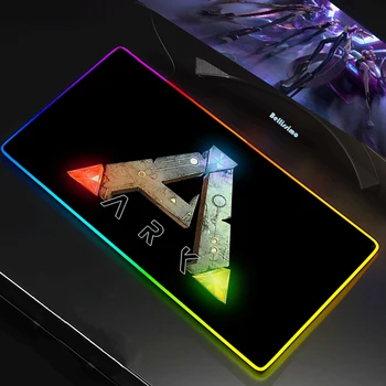 Ark Prežitie Vyvinuli RGB LED Gaming Mousepad Podložka pod Myš v Pohode, podložku pod Myš, Klávesnica, Stôl, Koberec Hra Gumy Č-slip Mouse Mat Hráč