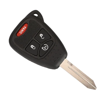 Jingyuqin 4 Tlačidlá Diaľkového Auto kľúč Pre Chrysler/JEEP/DODG 300 200 Sedan Aspen Sebring 433Mhz PCF7941 ID46 čip