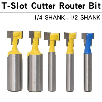 T-Slot Fréza Router Bit pre 1/4