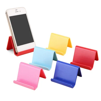 Mobilný Telefón Majiteľa Stolnému Stojanu Plastové Mini Prenosné Candy Farby Mini Prenosný Univerzálny Držiak Na Stenu Pre Smartphone