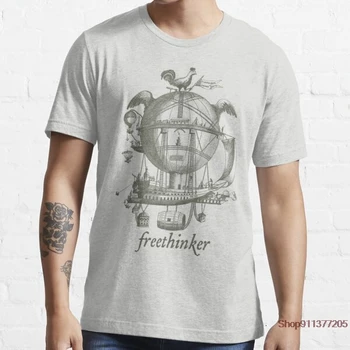Freethinker Mužov oblečenie 2021 Nové Pánske Letné Mužov Krátky Rukáv T-shirt 3D print t Shirt Bežné Priedušná zábavné tričká
