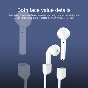 Anti-Stratil Silikónová Slúchadlá do uší Lano Držiak Kábla pre AirPods 2 3 pro puzdro Pre Apple iphone X 8 7 príslušenstvo pre Slúchadlá, Popruh, Kábel