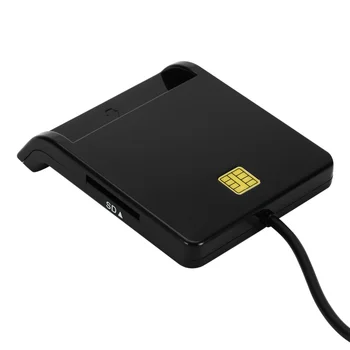 TQQLSS Smart Card Reader Pre Bankové Karty IC/ID EMV SD TF MMC USB SIM Karty, Čítačky pre Windows 7 8 10 Linux OS