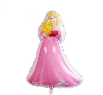 Disney Princezná Hliníková Fólia Balón Narodeniny, Party Dekorácie Balón Roztomilý Štýl Kreslený Film Snow White Charakter Balón