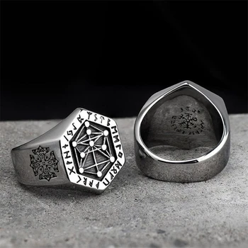 TAJNÉ CHLAPCI Ročníka Hexagon Viking Rune Krúžok Punk Osobnosti Krúžok Strany pánske Šperky