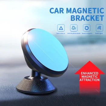 Magnetické Telefón Držiak Univerzálny Magnet Chytrý Telefón Držiak o 360 Stupňov Otáčanie GPS Navigácie Mobile Mobilný Telefón Podporovať Stojan