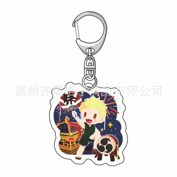 Hra Persona 5 Keychains Príslušenstvo Cartoon Kľúčenky Obrázok Akira Kurusu Anne Takamaki Akryl Auto Nezávislá Keyring