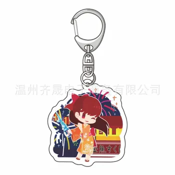 Hra Persona 5 Keychains Príslušenstvo Cartoon Kľúčenky Obrázok Akira Kurusu Anne Takamaki Akryl Auto Nezávislá Keyring