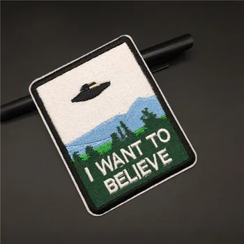 UFO Pruhom pre Oblečenie Odznak Diy Žehlenie Výšivky Patch na Oblečenie Nálepky Horských Camping Oblečenie Odev Appliques
