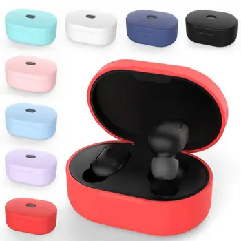 8 Silikónové farby Pre Apple Airpods 1/2 Ochranné puzdro Bluetooth Bezdrôtové Slúchadlá Kryt Pre Apple vzduchu struky Plnenie Box Tašky