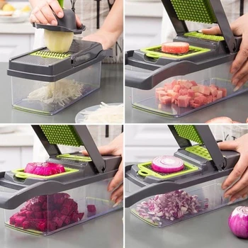 Multifunkčný Krájač Zeleniny Kapustu 8 V 1 Gadgets Eco-Friendly Ovocie Chopper Kníh Kuchynské Príslušenstvo Chladné Mini-Aplikácie
