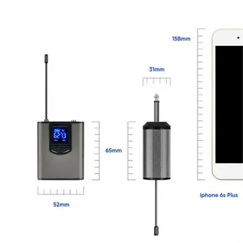 Bezdrôtový Headset Mikrofón Systém Pre IPhone DSLR Fotoaparát YouTube Vlog 2020 UK Микрофон