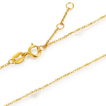 CHUHAN 18K Zlata Anklet Reálne AU750 Žlté Zlato Jemné Šperky Značky Skutočný Zlatý pre Ženy, Luxusné Darčekové Členok Šperky