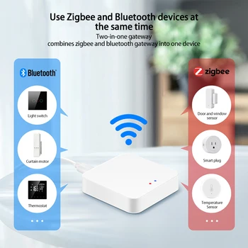 Tuya ZigBee Smart Bránou Hub Smart Home Most Inteligentný Život APP Bezdrôtový Diaľkový ovládač Funguje S Alexa Domovská stránka Google