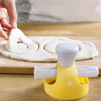 Jednoduché DIY Šišky Maker Formy Non-jedovaté plastové Šišku Maker Fréza Plesní, Koláč Chlieb Dezerty Pečenie Nástroje Pekáreň Príslušenstvo